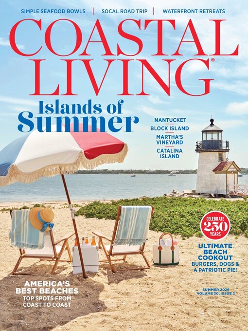 Cover image for Coastal Living